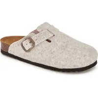 Scholl Klomp Women Fae New Felt Beige-Schoenmaat 38