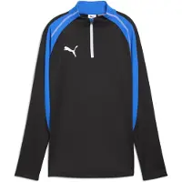 Puma Sportief sweatshirt 'Individual Blaze' blauw / zwart / wit