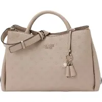 GUESS Handtas 'PHOEBE LRG GIRLFRIEND SATCHEL' taupe