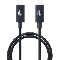 Angelbird USB-C 4.0 Solid Flex Cable Blue Gray 32cm