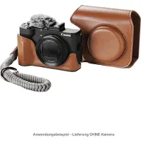 SmallRig 5385 Leather Case Kit Brown voor Canon PowerShot V1