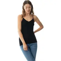 Mey Spaghetti top Serie Noblesse Zwart | Maat 36