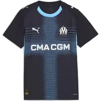 Puma Functioneel shirt 'Olympique de Marseille 25/26' blauw / lichtblauw / wit