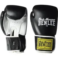 Benlee Tough Leather Boxing Gloves Zwart 16 oz