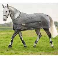 Waldhausen Comfort - Vliegendeken - Paardendeken - 195 cm - Grijs