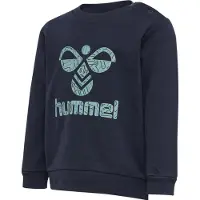 Hummel Sweatshirt nachtblauw / lichtblauw / groen / zwart