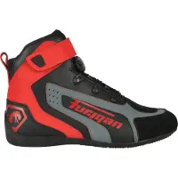 Furygan V4 Easy D3O Zwart Rood Handschoenen Maat 43