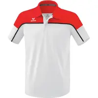 Erima Change By Poloshirt Wit/rood/zwart