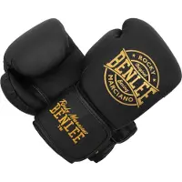 Benlee Wakefield Leather Boxing Gloves Zwart 14 oz