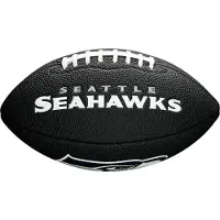 Wilson NFL Team Soft Touch Mini Seattle Seahawks Zwart American football