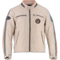 Helstons Ace 10 Years Leren Jas Beige Maat S