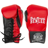 Benlee Typhoon Leather Boxing Gloves Rood 8 oz R