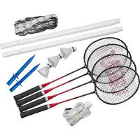 Wilson V2 Badminton Set 2 Pieces Zilver 3