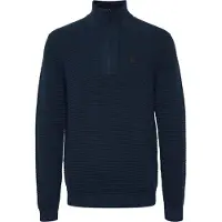 !Solid Trui 'Valencia' blauw