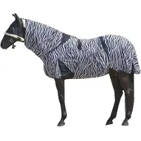 Waldhausen Eczeemdeken zebra 185 Zwart / Wit