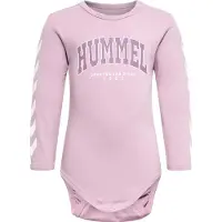 Hummel Rompertje/body sering / lavendel / wit