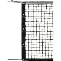 Sporti France Tennis Net Pe Braided Single Mesh 45 3 Mm Zwart