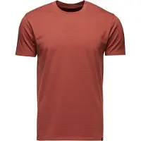 Black Diamond - BD Stripe S/S Tee - T-shirt S, rood