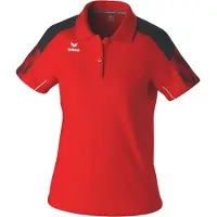 Erima Evo Star Poloshirt Rood/zwart