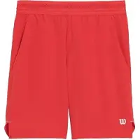 Wilson Tennisbroek Boys Team Short 5" Infrared-XL