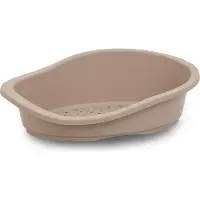 Martin sellier Hondenmand plastic taupe (44X65 CM)