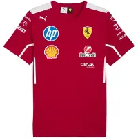 Puma Functioneel shirt 'Scuderia Ferrari HP 2025 Team' blauw / geel / rood / wit