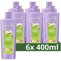 Andrélon 6x Shampoo Langer Fris 400 ml