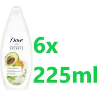 Dove Douchegel - Invigorating Ritual Avocado - 6 x 225 ml - Voordeelverpakking