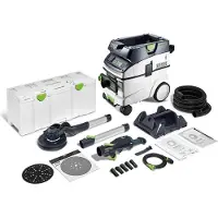 Festool LHS 2 225 EQI/CTL 36-Set Langnek-schuurmachine En Stofzuigerset