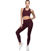 Lonsdale Sportbroek 'Maribel' bordeaux / zwart