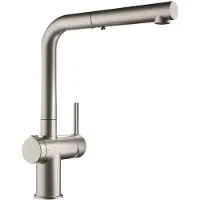 Franke Active - Keukenkraan FN 5351.149, met Twist afvoerbediening en uittrekbare handdouche, rvs 115.0653.505