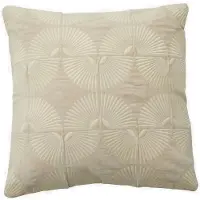 Nordal Kussenhoes Alasie 50x50cm zand fluweel