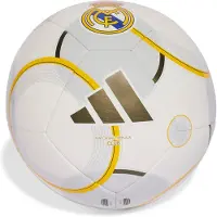 Adidas Real Madrid Club Voetbal Maat 5 2025-2026 Wit Goud Grijs