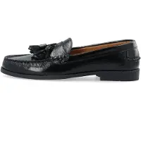 Bianco Mocassins 'Pop' zwart