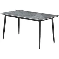 Molecule Tafel Kenzo 140 cm Rechthoekig Steen Grijs