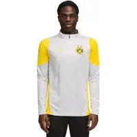 Puma Functioneel shirt 'Borussia Dortmund' geel / lichtgrijs / zwart