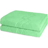 Ross Dames en Heren 2 X douchedoek - Als set Cashmere feeling