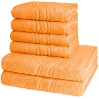 Ross Dames en Heren 4 X handdoek 2 X douchedoek - per set Cashmere feeling