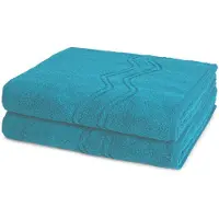 Ross Dames en Heren 2 X douchedoek - Als set Cashmere feeling