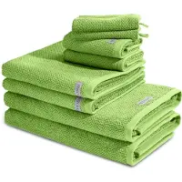 Ross Sonstiges 2 X washandjes 2 X gasten- 2 X douche- 2 X handdoek - in set Selection - Organic Cotton