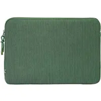Selencia Corduroy Laptophoes 13-14 inch - Laptopsleeve - Sage Green