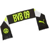 Puma Sportsjaal 'Borussia Dortmund Essentials' appel / zwart / wit