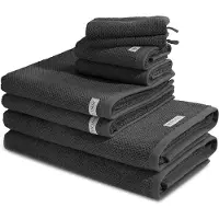 Ross Sonstiges 2 X washandjes 2 X gasten- 2 X douche- 2 X handdoek - in set Selection - Organic Cotton
