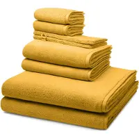 Ross Sonstiges 2 X washandjes 2 X gasten- 2 X douche- 2 X handdoek - in set 8 pack Sensual Skin
