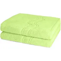 Ross Dames en Heren 2 X douchedoek - Als set Cashmere feeling