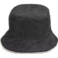 SOL's Reversible Sherpa And Velvet Bucket Hat L03998 - Carbon Grey/Shear Beige - M/L