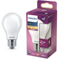 Philips LED lamp mat E27 3.4W 2700K Warmwit
