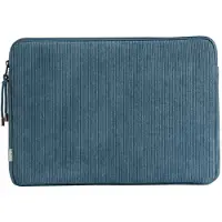 Selencia Corduroy Laptophoes 13-14 inch - Laptopsleeve - Slate Blue