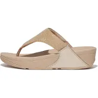 FitFlop Lulu shimmerlux toe-post sandals