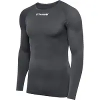 Hummel Functioneel shirt 'Comfort 2.0' antraciet / wit